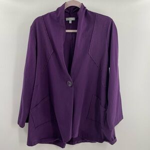 Habitat Rich Purple Women's Suit Jacket